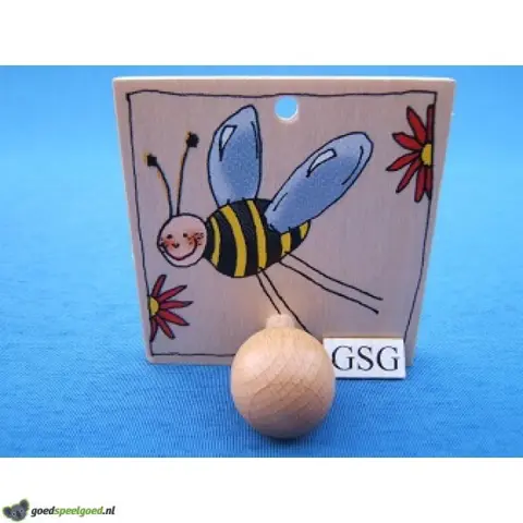 Kapstok 1 haakje bijtje nr. 16840-01