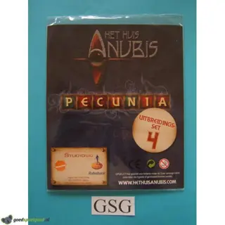 Het huis Anubis Pecunia uitbreidingsset 4 nr. 60144-01