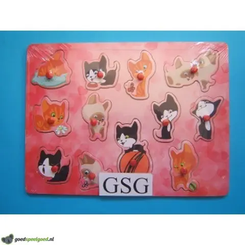 Legplankje poesjes nr. 2035563-70