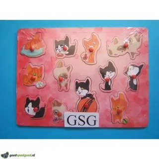 Legplankje poesjes nr. 2035563-70