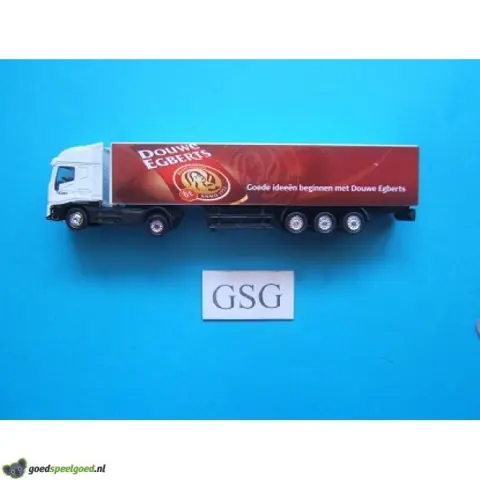 Vrachtauto goede ideeën beginnen met Douwe Egberts (28 cm)