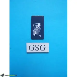 Kaartje majoor blauw nr. 60911-02