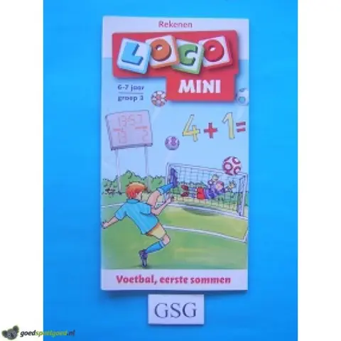 Rekenen voetbal, eerste sommen nr. 25256-11