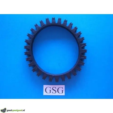 Rupsband 65 mm zwart nr. 16122