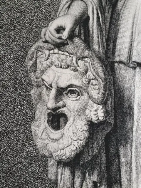 Gédéon Reverdin (1772-1828), after, by Alexis François Girard (1787-1870) - Melpomene