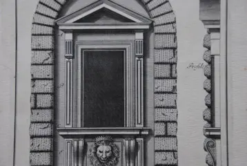 Ferdinando Ruggeri (1691–1741) - Finestra Terrena dell' antecedente Facciata