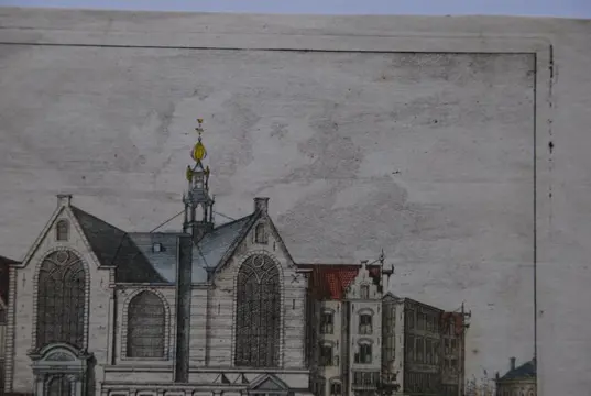 Pieter Schenk (1660-1711), uitgever - Oudezyds of St. Olofs Kapel