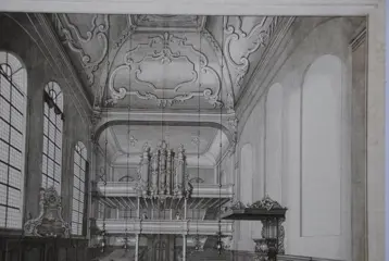 Noach II van der Meer (1741-1822) - Afbeelding Van De Luthersche Kerk Van Binnen Der Stad Rotterdam