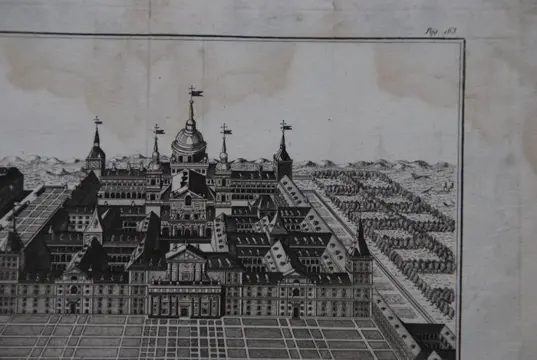 Anoniem (18e eeuw) - Vue De L'Escurial
