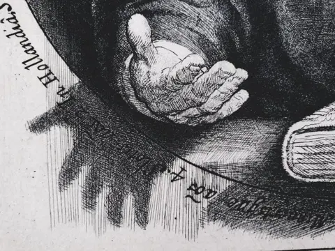 After Rembrandt Harmensz van Rijn (1606 - 1669) - Portrait of Jan Cornelis Sylvius