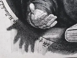 After Rembrandt Harmensz van Rijn (1606 - 1669) - Portrait of Jan Cornelis Sylvius