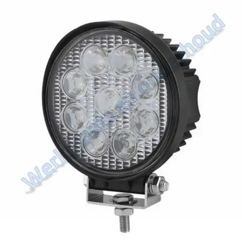 Led werklamp Rond 20w 2200Lm 9-32V