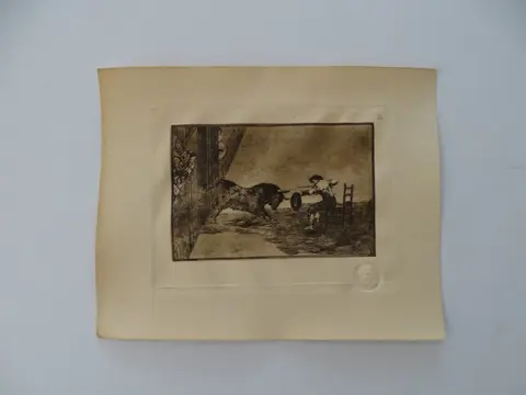 Francisco De Goya (1746-1828) (after) - Bullfighting