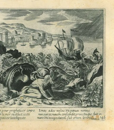 Gérard Jollain (?-1683) - Jona en de walvis