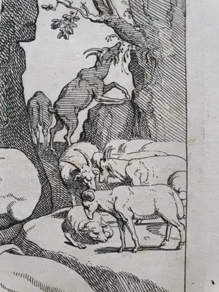Francesco Primaticcio (1504-1570) by Theodoor van Thulden (1606-1669) - Ulysses and two companions blinding Polyphemus with a stake