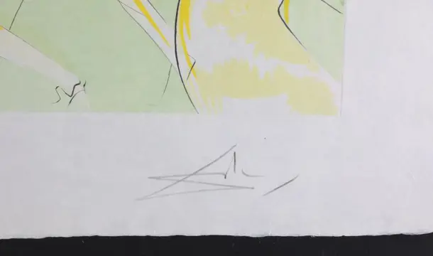 Salvador Dali (1904-1989) - The Horse that Wanted Revenge on the Stag