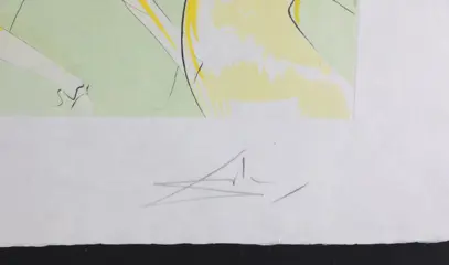 Salvador Dali (1904-1989) - The Horse that Wanted Revenge on the Stag