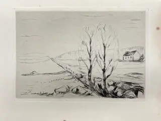 Edvard Munch (1863-1944) - Norwegian Landscape