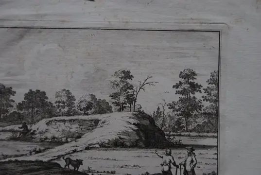 Anoniem (18e eeuw) - De Ruïne van het Huis te Mynden