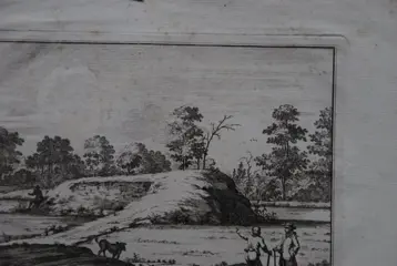 Anoniem (18e eeuw) - De Ruïne van het Huis te Mynden