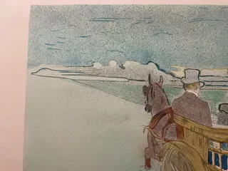 Henri de Toulouse Lautrec (1864-1901), after - La calèche