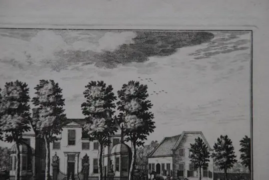 Anoniem (18e eeuw) - Vechtestein, de plaets van den Hr. Fr: Philippe d'Orville; van vooren