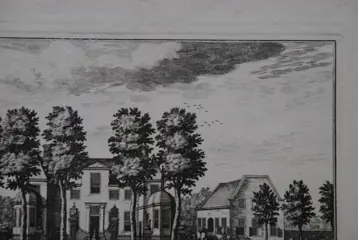 Anoniem (18e eeuw) - Vechtestein, de plaets van den Hr. Fr: Philippe d'Orville; van vooren