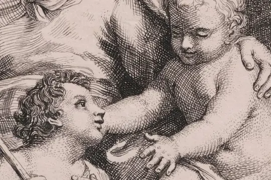 Italian 17th Century - Rest on the flight to Egypt