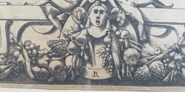 René Boyvin (1525 - 1598) - Giasone sacrifica agli dei