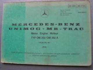 Manual Motortype OM 352/352A, cat "K", 06/85