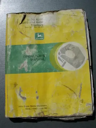 Manual JD 6100/6200/6300/6400