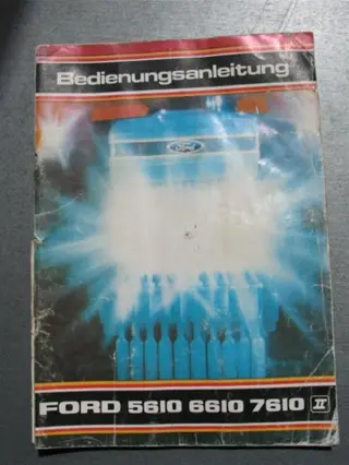 Manual Ford 5610/6610/7610II