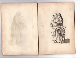 Jacques Callot (Nancy 1594-1635) - Serie completa I Mendicanti, 24 tavola - Da Les Gueux , XVIII sec