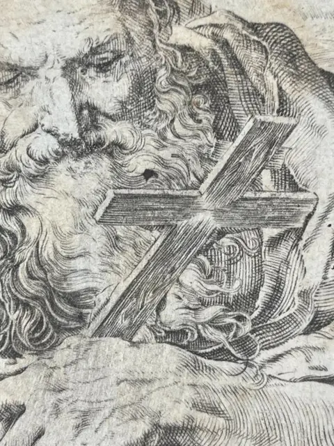 Agostino Carracci (1557-1602) - "San Girolamo in meditazione"