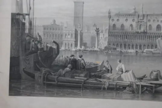 G.A. Muller, naar John Le Keux (1783-1846) - Venedig