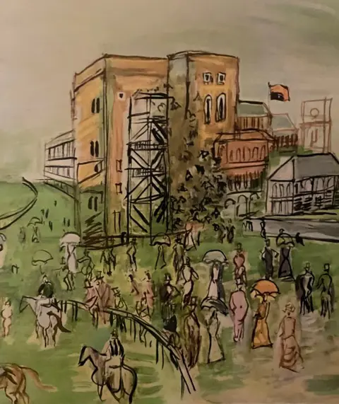 Raoul Dufy (1877-1953), d'après - Hippodrome Ascot