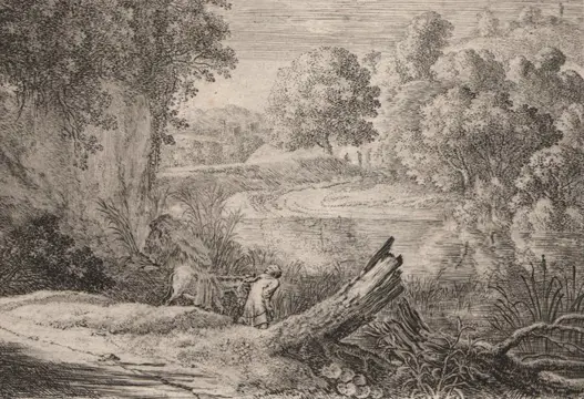 Herman Van Swanevelt (1600-1655) - The rest on the flight into Egypt