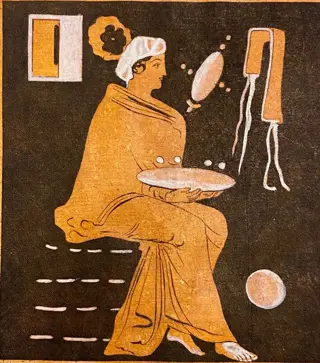 Pierre Francois Hughes d'Hancarville (1719-1805) - "Vaso Greco a Figure Rosse"