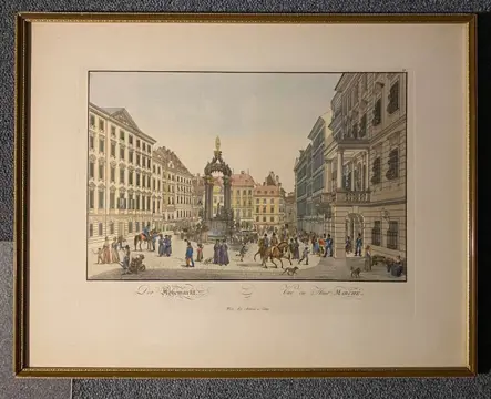 C. Schütz - Der Hohemarkt. Vue du Haut Marché.