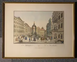 C. Schütz - Der Hohemarkt. Vue du Haut Marché.