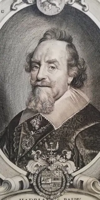 Paulus Pontius (1603-1658) - Ritratto di Hadrianus Pauw