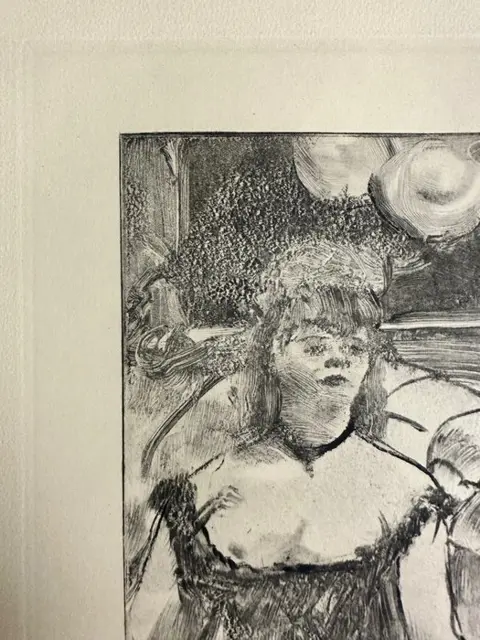Edgar Degas (1834-1917), after - Femme au fauteuil