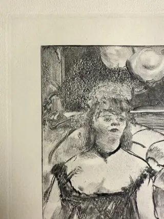 Edgar Degas (1834-1917), after - Femme au fauteuil