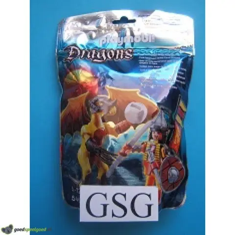 Steendraak met krijger nr. 5462-00