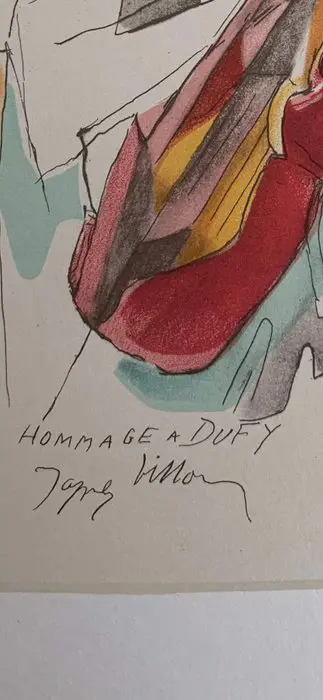 Jacques Villon (1875-1963), d'après - Le violoncelliste