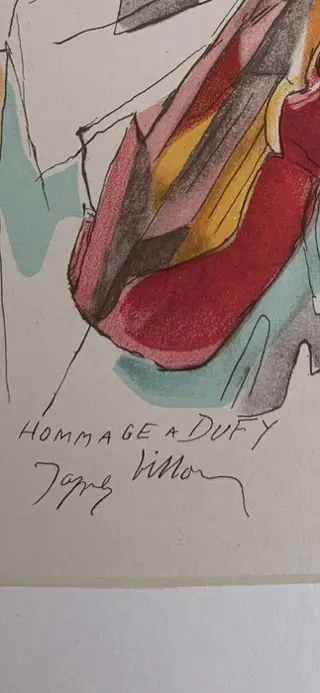 Jacques Villon (1875-1963), d'après - Le violoncelliste