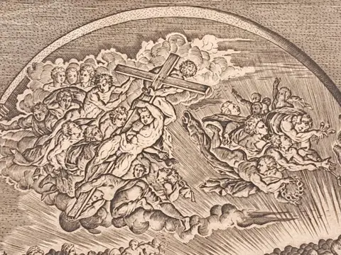 Leonard Gaultier (1562-1635), da Michelangelo - "Giudizio Universale"