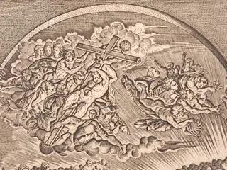 Leonard Gaultier (1562-1635), da Michelangelo - "Giudizio Universale"