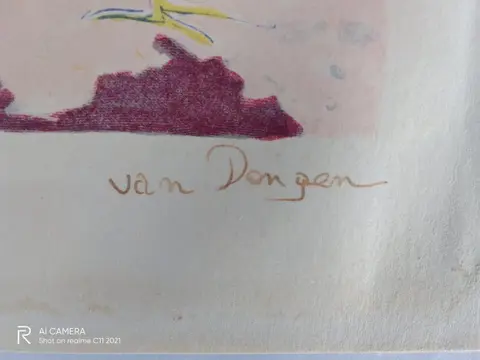 Kees Van Dongen (1877-1968) - Extrait des Contes des Mille et une Nuits