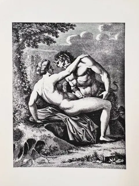 After Agostino Carracci (1557 - 1602) - Three erotic scenes